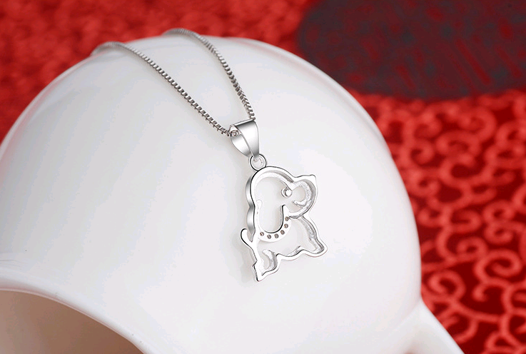 Dog Zodiac Pendant Necklace