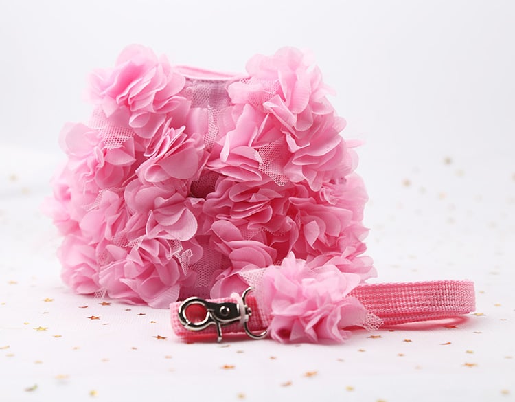 3D Floral Dog Leash