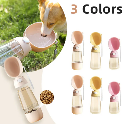 Dog Portable Water & Food Bottle