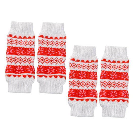 Hohopeti 4pcs Dog Leg Protectors - Puppy Socks