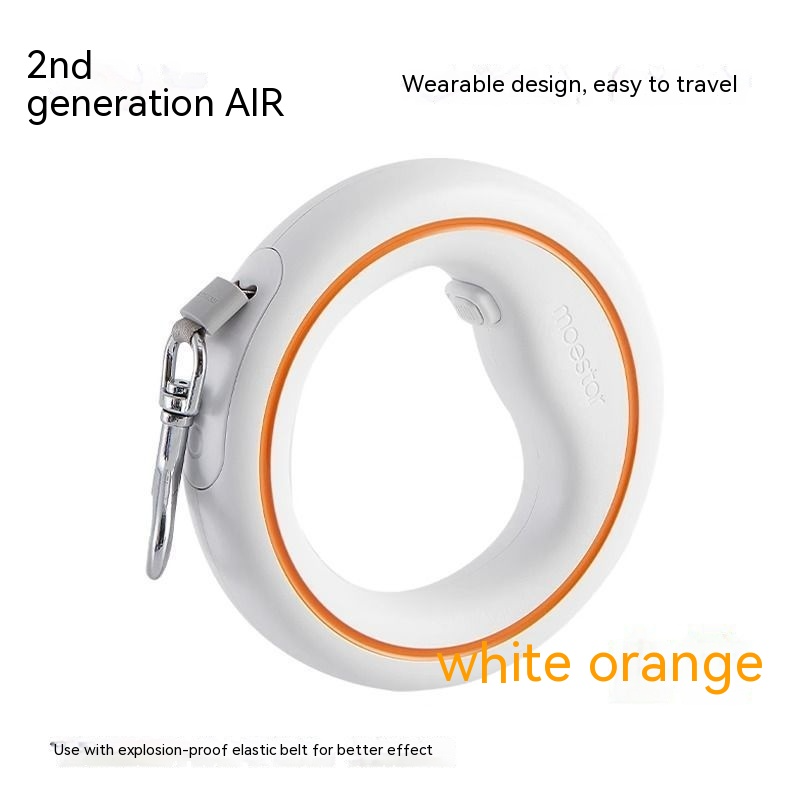 Patterned Retractable Dog Leash