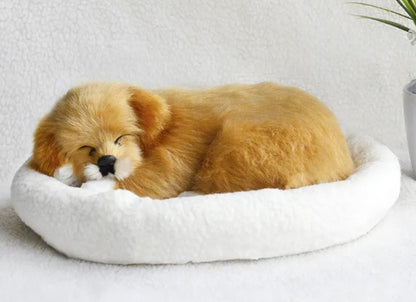 Lifelike Plush Dog Stuffed Animal