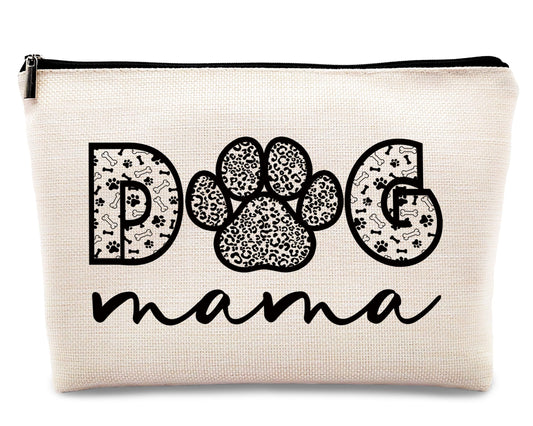 kdqua Dog Mom Makeup Bag