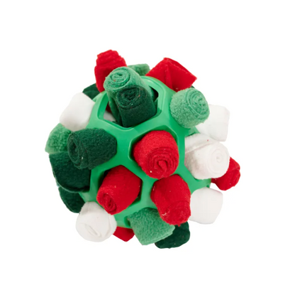 Dog Sniffing Puzzle Ball