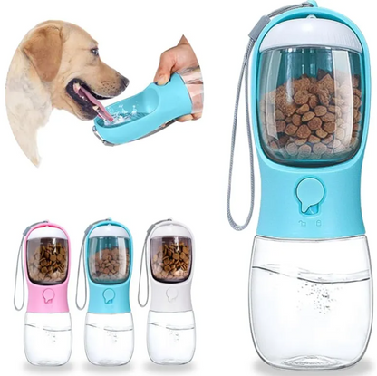 Portable Dog Water & Food Travel Bottle