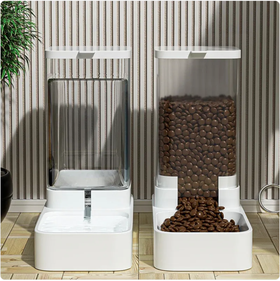 Automatic Pet Food & Water Dispenser