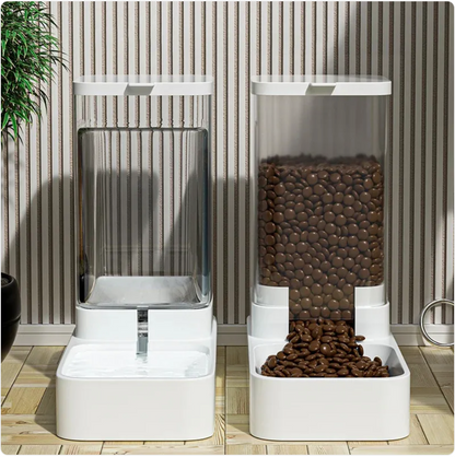Automatic Pet Food & Water Dispenser