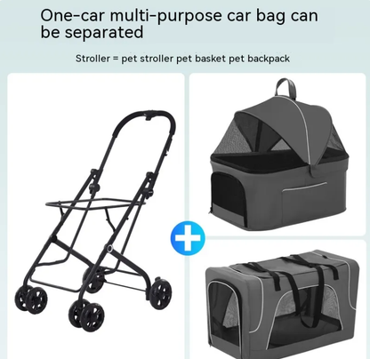 Lightweight Folding Pet Stroller
