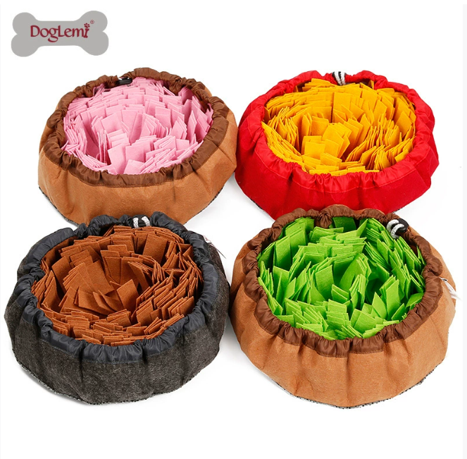 Dog Snuffle Mat & Anti-Choke Slow Feed Bowl