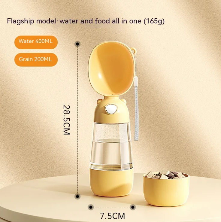 Dog Portable Water & Food Bottle