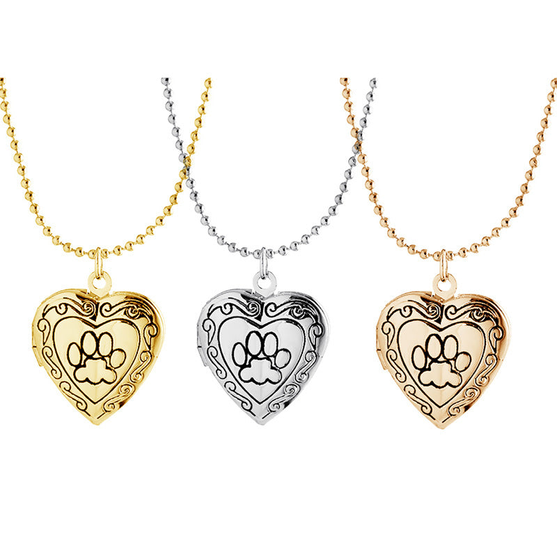 Dog Paw Print Pendant