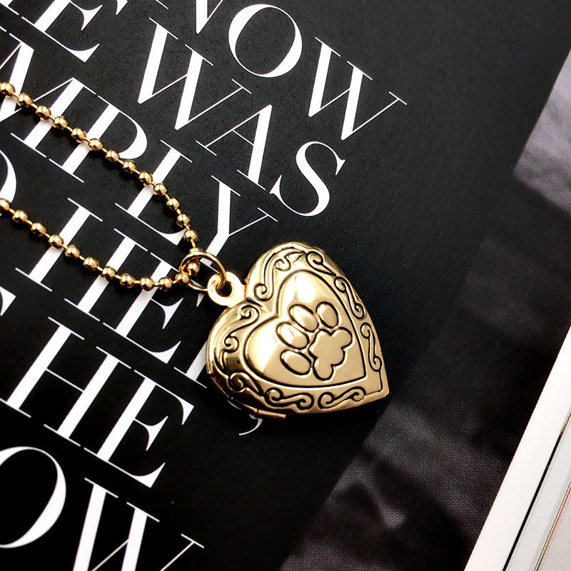 Dog Paw Print Pendant