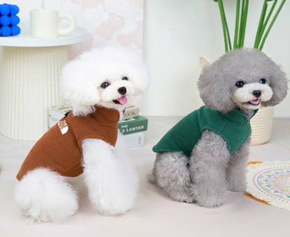 Polar Fleece Dog Vest & Harness
