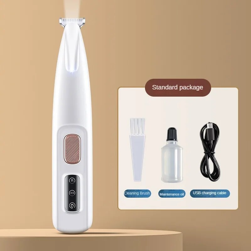 Smart Display LED Dog Paw Trimmer