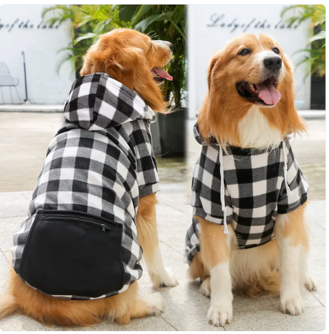 Zipper Pocket Dog Sweater