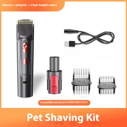 Dog Grooming Brush & Hair Vacuum Set