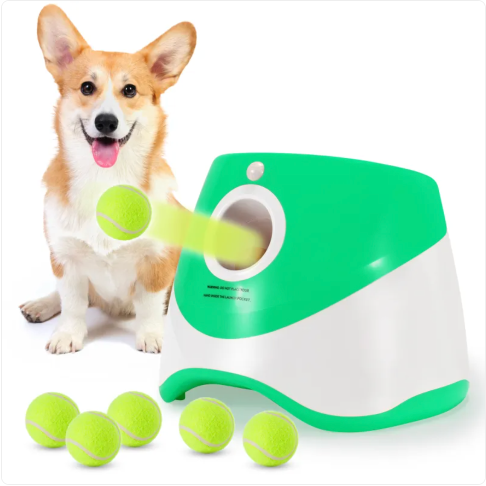 Automatic Dog Tennis Ball Launcher