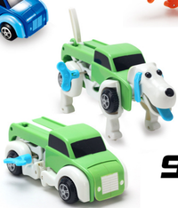 Transforming Dog Car Toy
