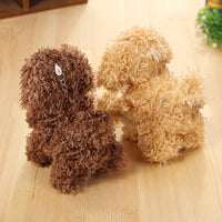Teddy Dog Plush Keychain