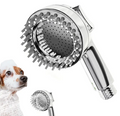 Dog 2-in-1 Shower Hose Attachment with Silicone Comb
