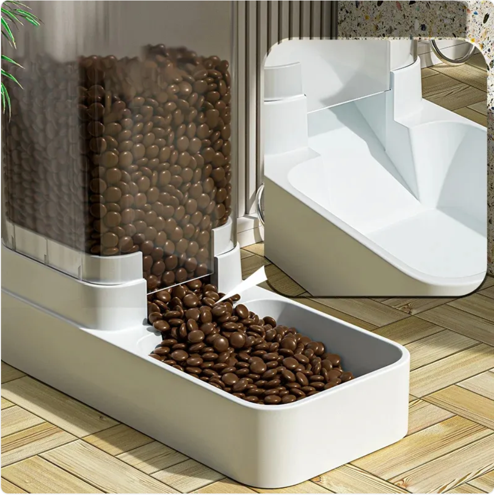 Automatic Pet Food & Water Dispenser