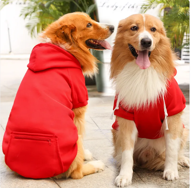 Zipper Pocket Dog Sweater