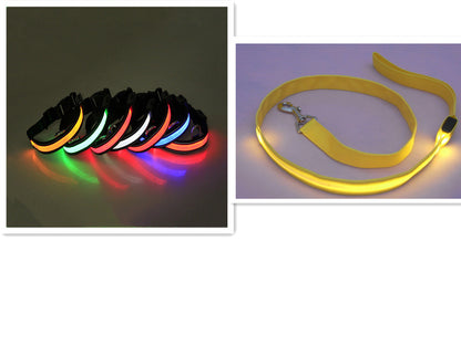LED Fluorescent Dog Collar