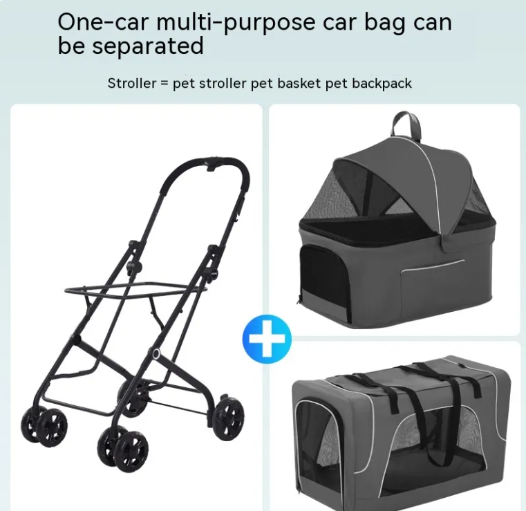 Lightweight Folding Pet Stroller