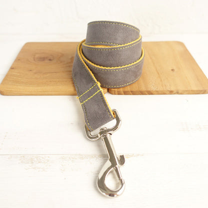 Gray Woven Dog Leash