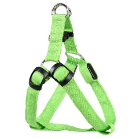 LED Luminous Dog Chest Harness