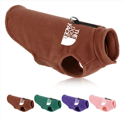 Polar Fleece Dog Vest & Harness