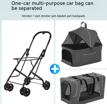 Lightweight Folding Pet Stroller