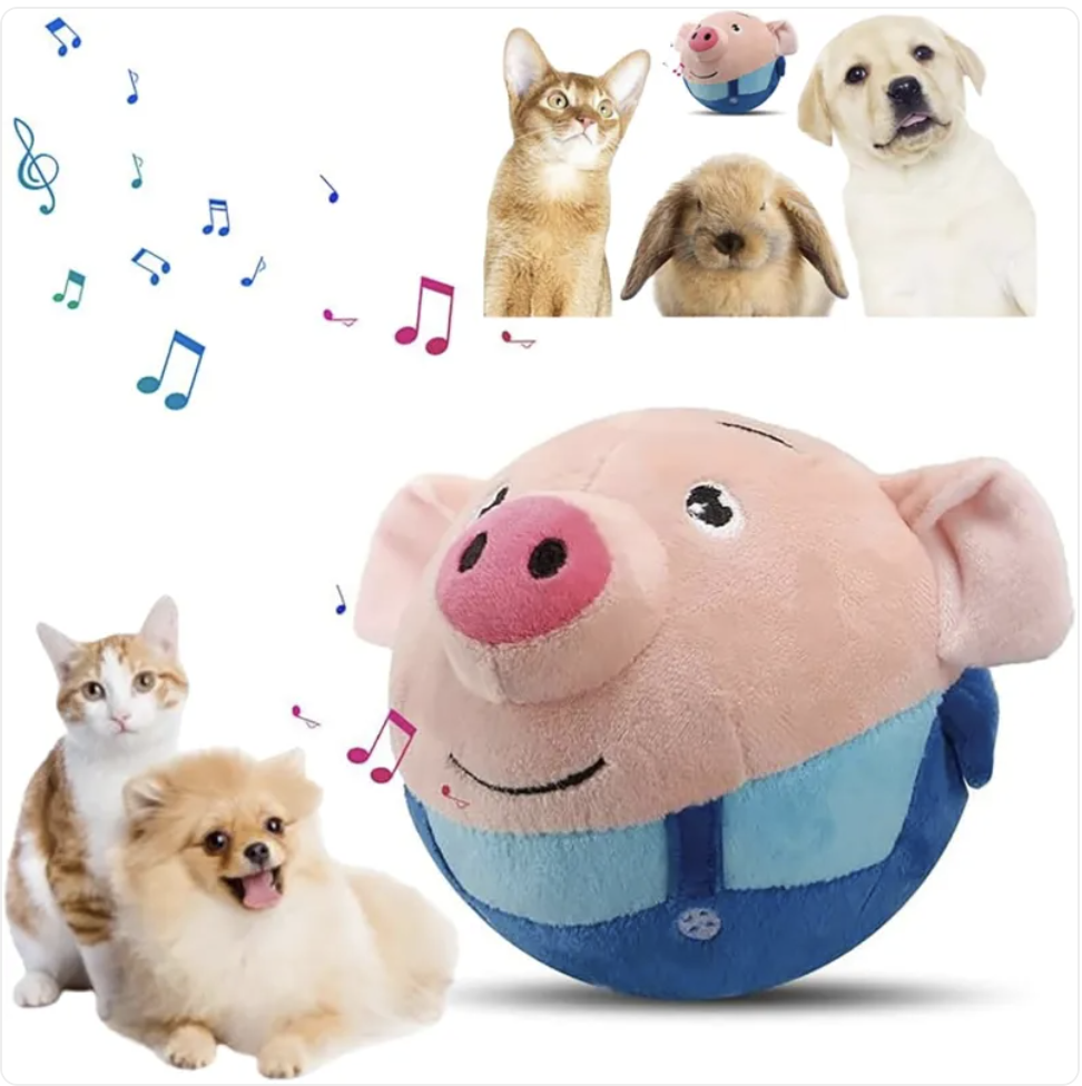 Plush Squeaky Dog Toy