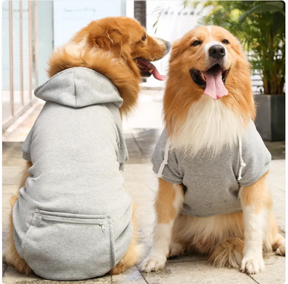 Zipper Pocket Dog Sweater
