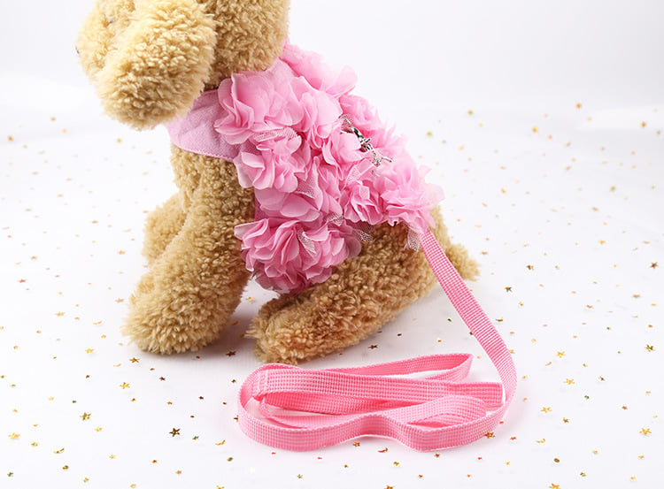 3D Floral Dog Leash