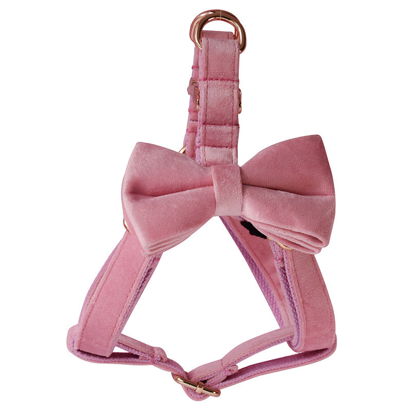Flannel Dog Harness Set