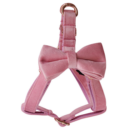 Flannel Dog Harness Set