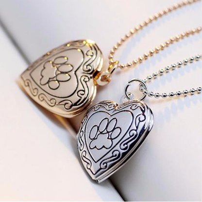 Dog Paw Print Pendant