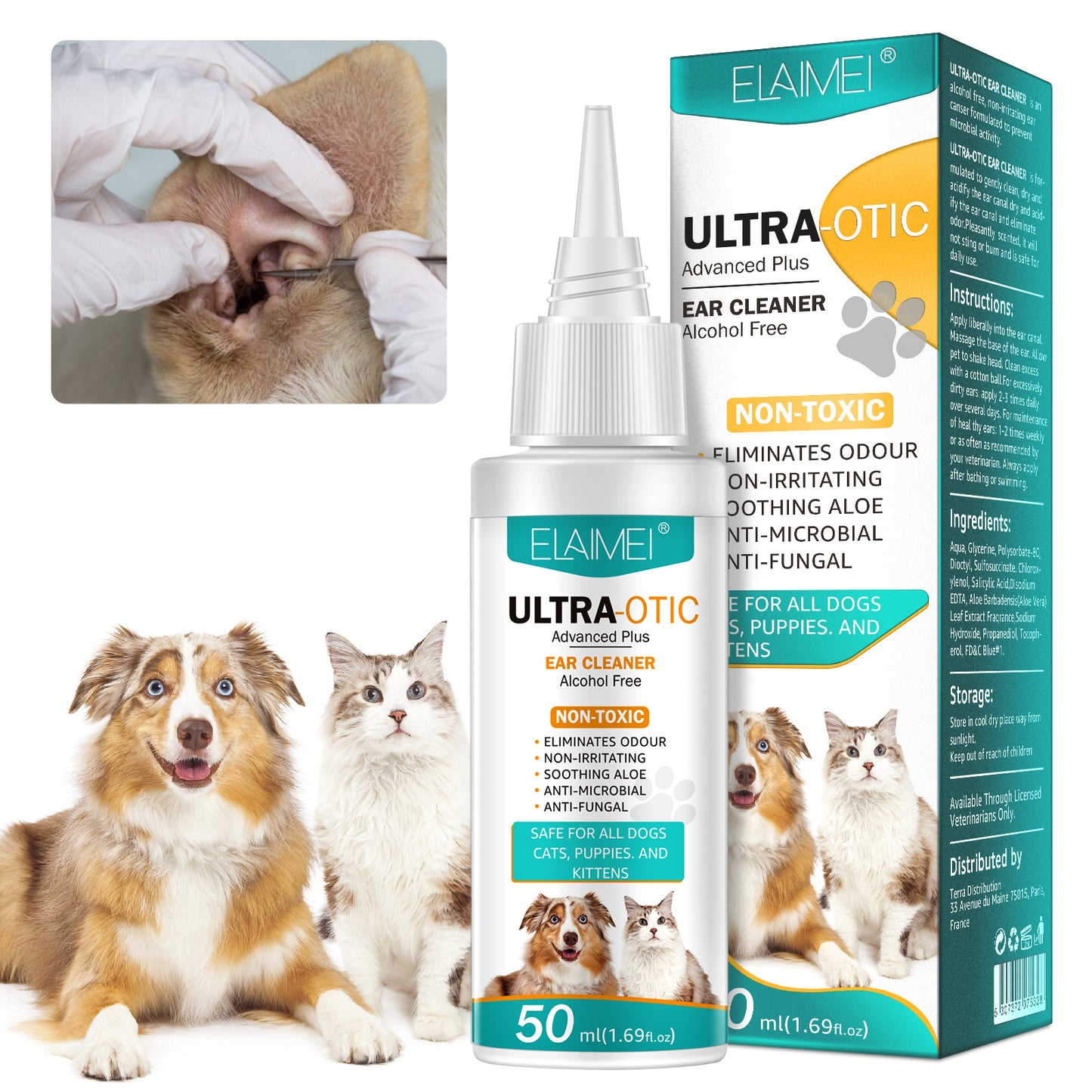Dog Ear Cleaning Solution 50ml