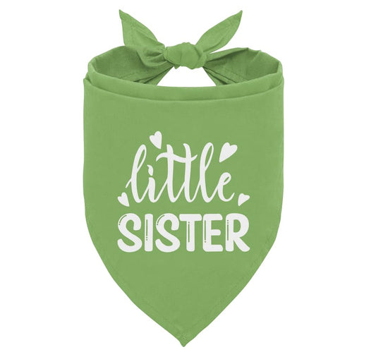Little Sister Cute Dog Bandana
