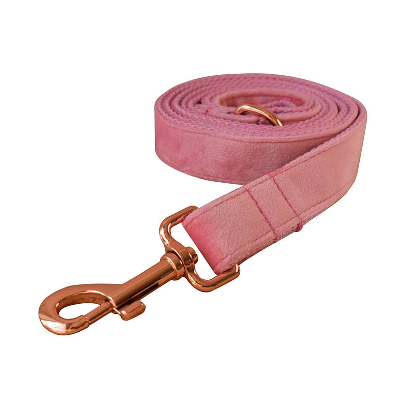 Flannel Dog Harness Set