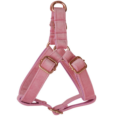 Flannel Dog Harness Set