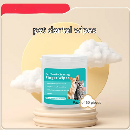 Dog Cleaning Gloves & Wipes
