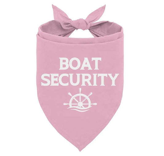 Boat Security Dog Bandana Baby Pink Dog Bandana Dog Boat Accessories Funny Dog Bandana Dog Bandana for Small Medium Large Dogs Dog Boating Accessories Pet Dog Triangle Scarf (D8)